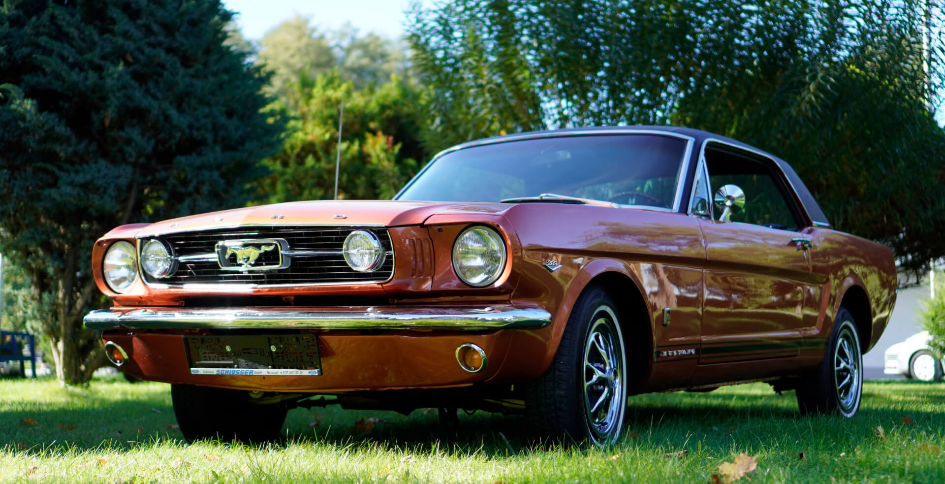 66 mustang cabrio candyapplered 02